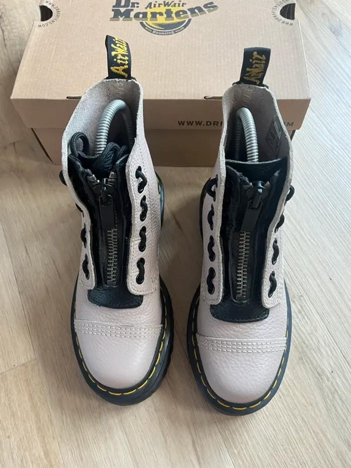 Dr Martens Sinclair Vintage Taupe Taille 37 - photo numéro 2