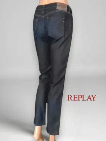 Jean Replay modéle ruchira ,coupe slim ,taille basse ,extensible