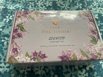 Coffret trois pièces perles pour femme Identity