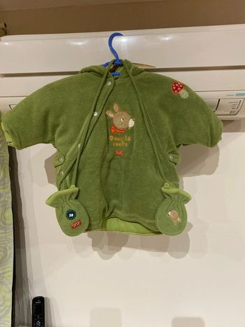 Veste très épaisse avec moufles