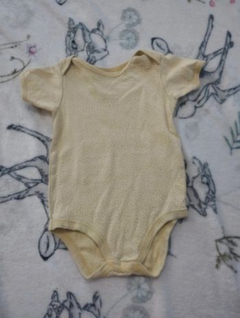 Bodies 36 mois jaune