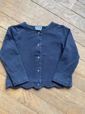 Gilet marine Jacadi 6 ans