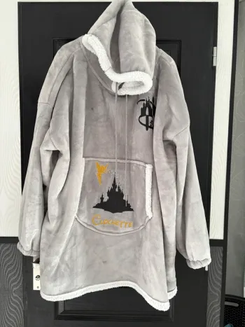 Couverture a capuche personnalisée Disney Fée Clochette neuf