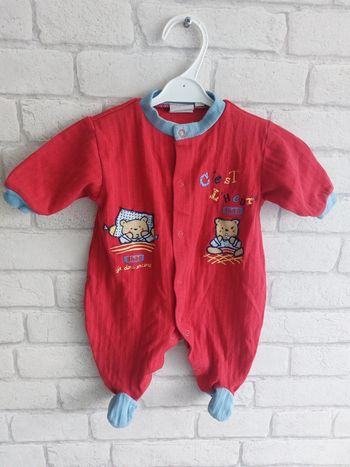 Pyjama taille naissance