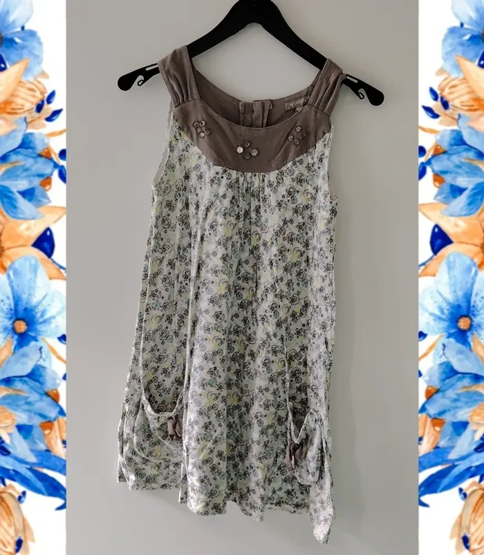 Lot de 3 robes longues à bretelles 10 ans - photo numéro 11