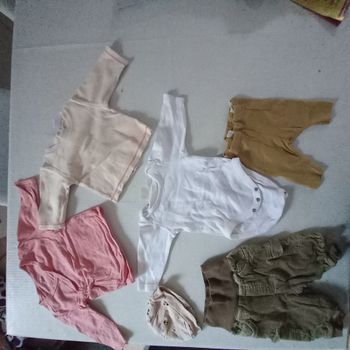 Lot pour garçon de 1 mois - 6 articles