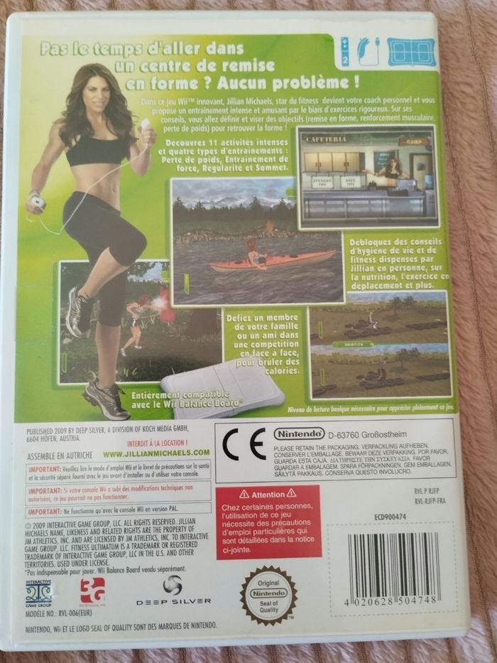 Jeu Wii Fitness Ultimate - photo numéro 2