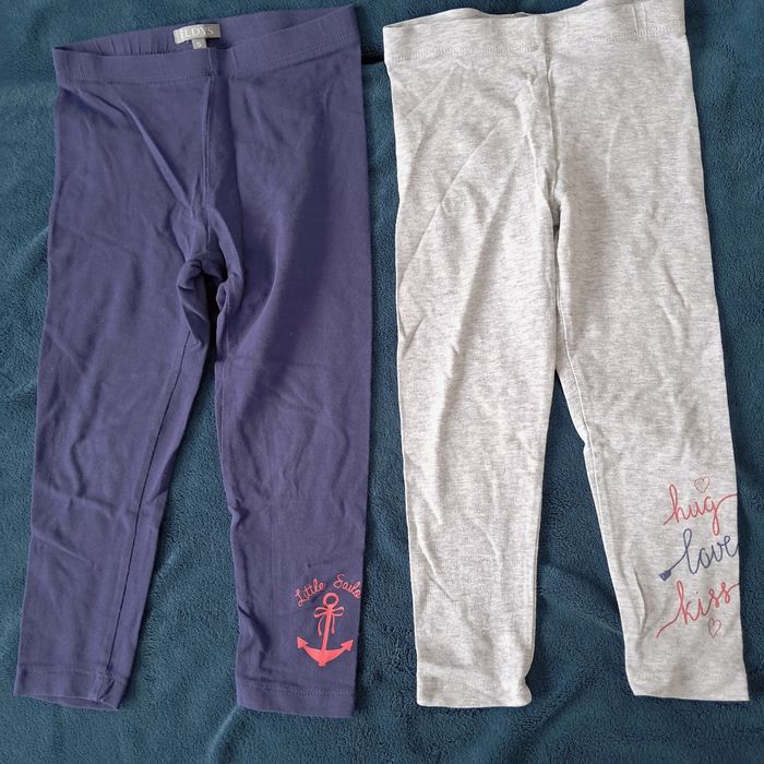 2 leggings 5 ans