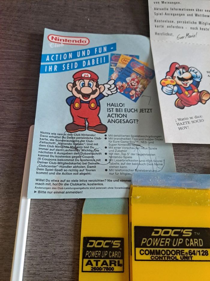 Ancien kit de nettoyage nintendo nes - photo numéro 5