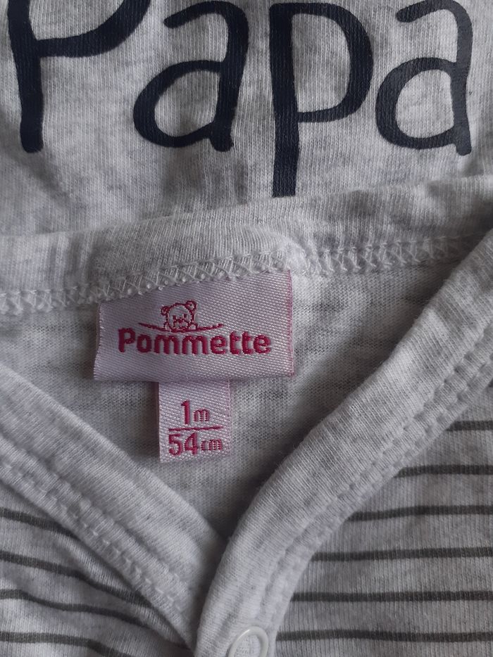 Lot de 3 pyjamas en cotons taille 1 mois - photo numéro 2