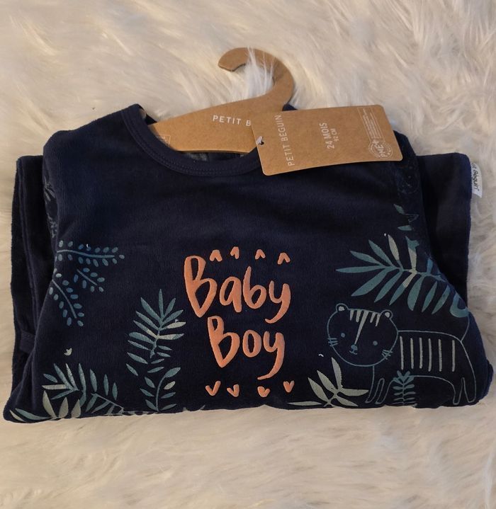 (Neuf non porté) 🏷💙🥰 superbe pyjama 24mois Garçon 🥰💙 - photo numéro 3