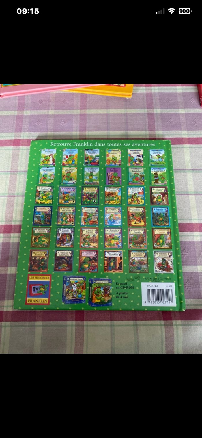 Lot de livre enfant Franklin - photo numéro 9