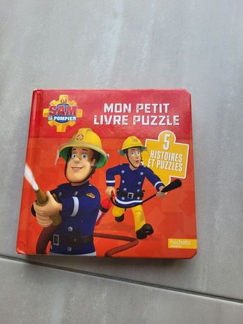 Livre puzzle Sam le Pompier