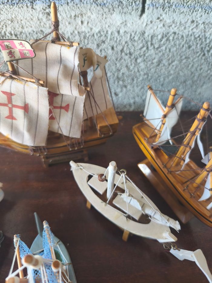 Lot de 6 petits bateaux - photo numéro 3