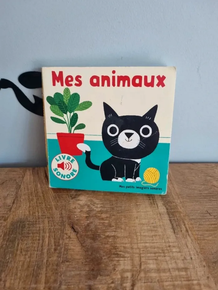 Livre enfant sonore les animaux