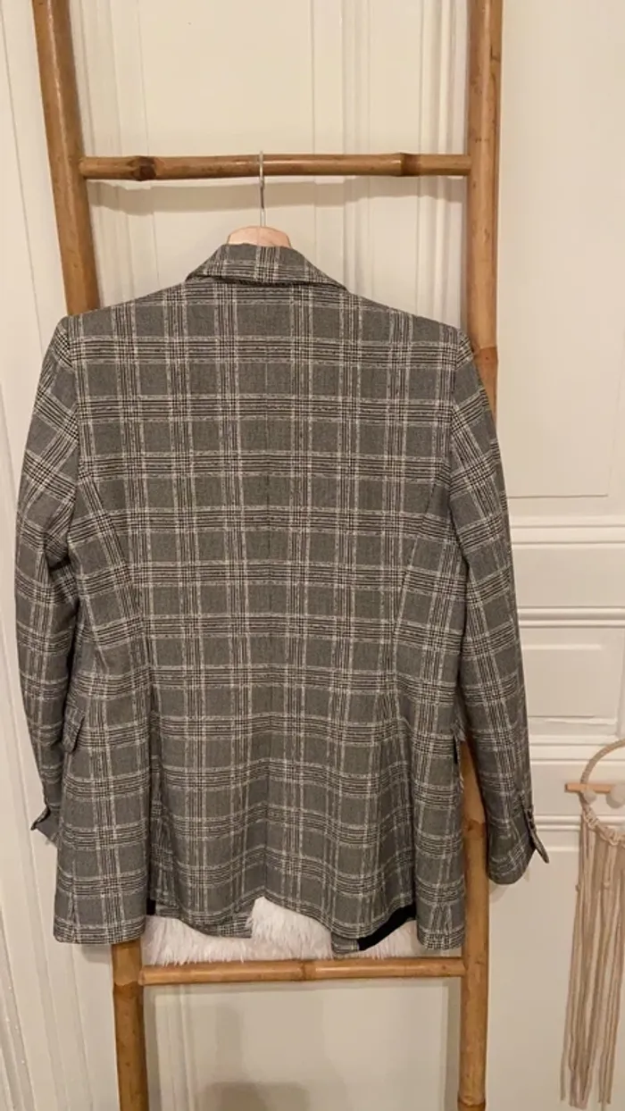Veste grise zara - photo numéro 3