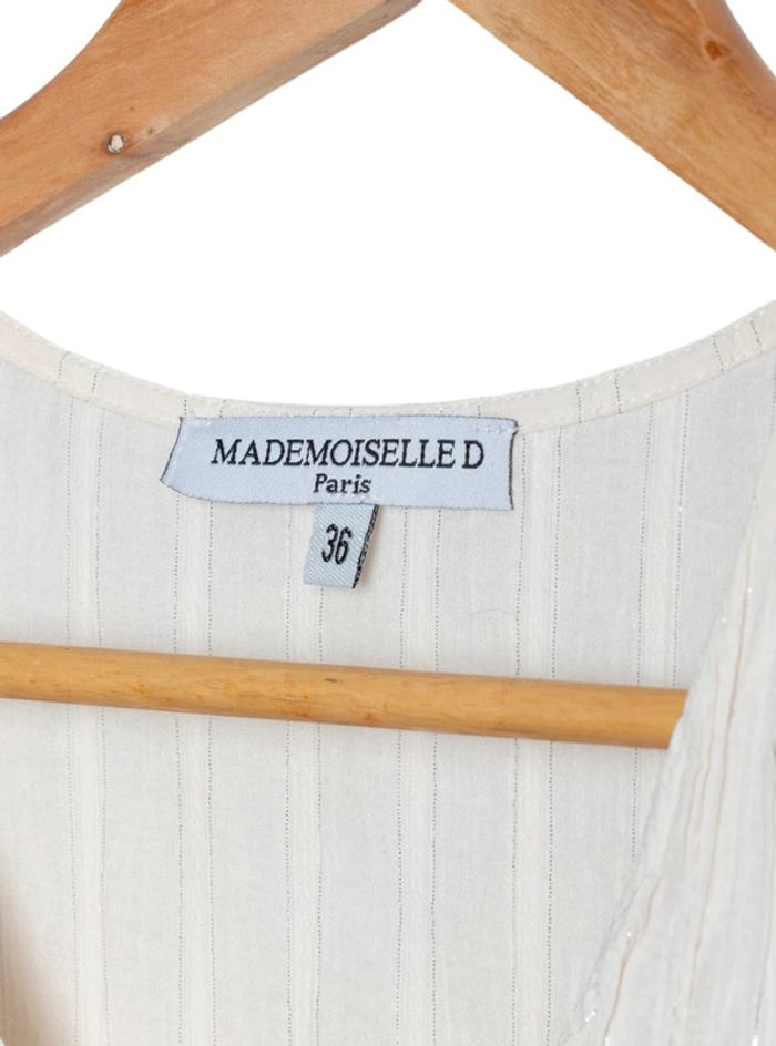 Robe blanche Mademoiselle D Paris – taille 36 - photo numéro 7