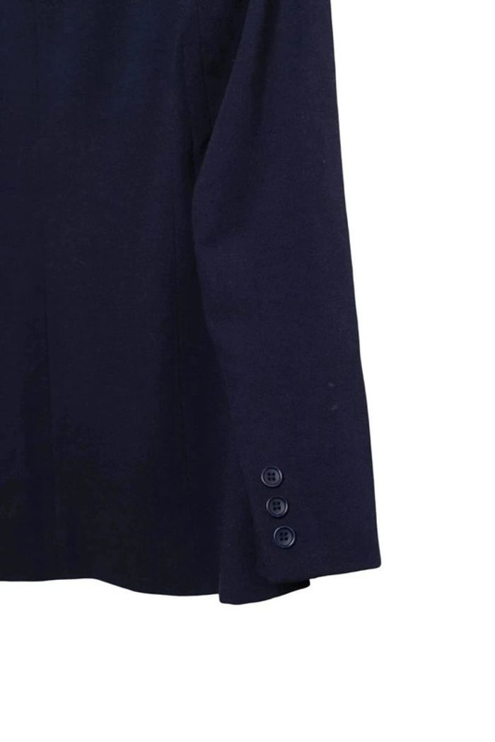 Veste blazer bleu marine Bel Air – Taille S – Pièce unique upcyclée par Tilli - photo numéro 9