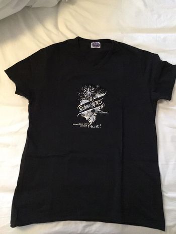T-shirt schweppes noir