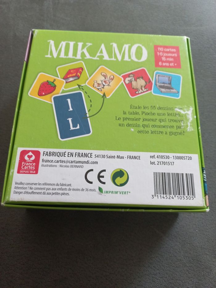 Mikamo jeu France cartes - photo numéro 3