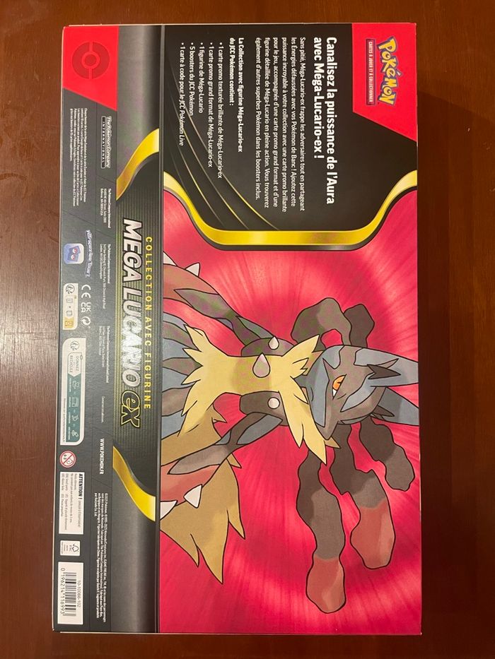 Coffret collector Pokémon avec figurine  Mega Lucario EX (FR) - photo numéro 2