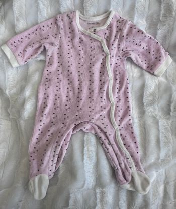 Grenouillère en velours