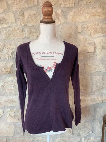Haut manches longues taille M Etam
