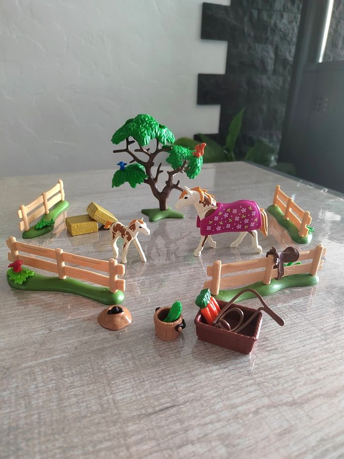 Balade en famille chevaux playmobil - photo numéro 3