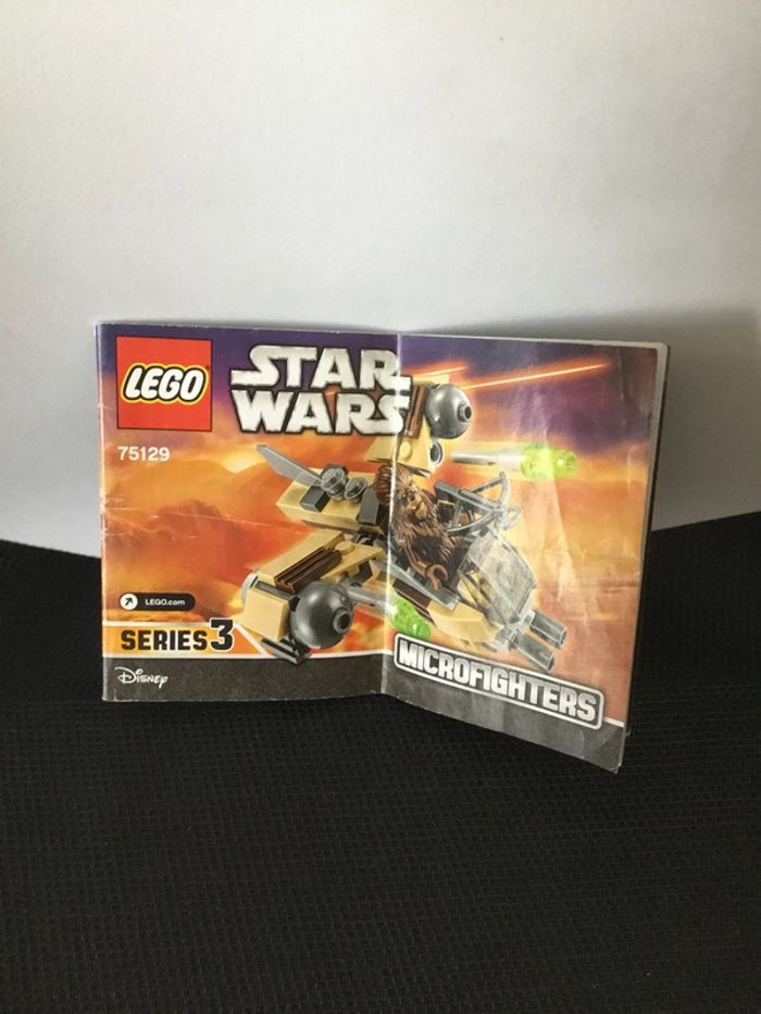Lego Star Wars microfighters série 3 notice set 75129  Wookiee gunship