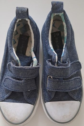 Baskets en toile garçon pointure 29