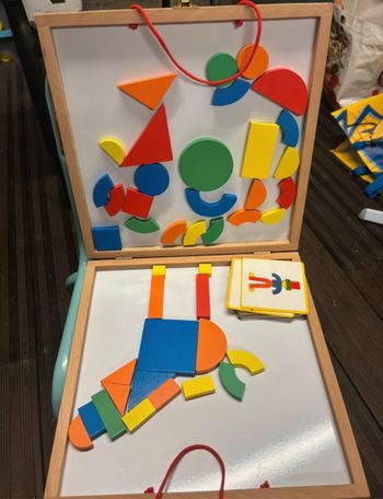 Puzzle en bois aimanté Djeco