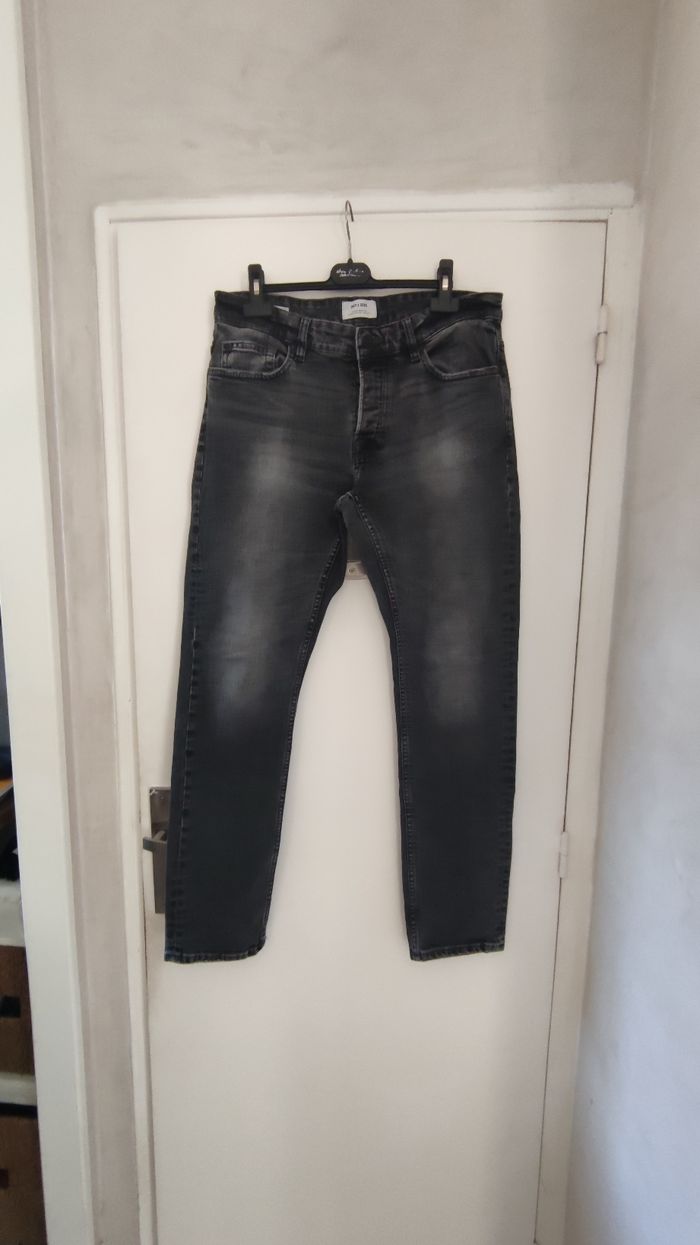 Jeans noir homme taille 42