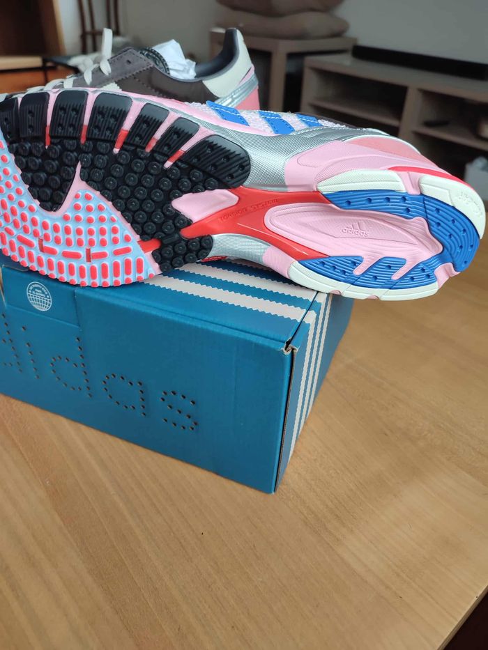 Adidas adizero SL 72 Bad Bunny marron rose 45 1/3 - photo numéro 4