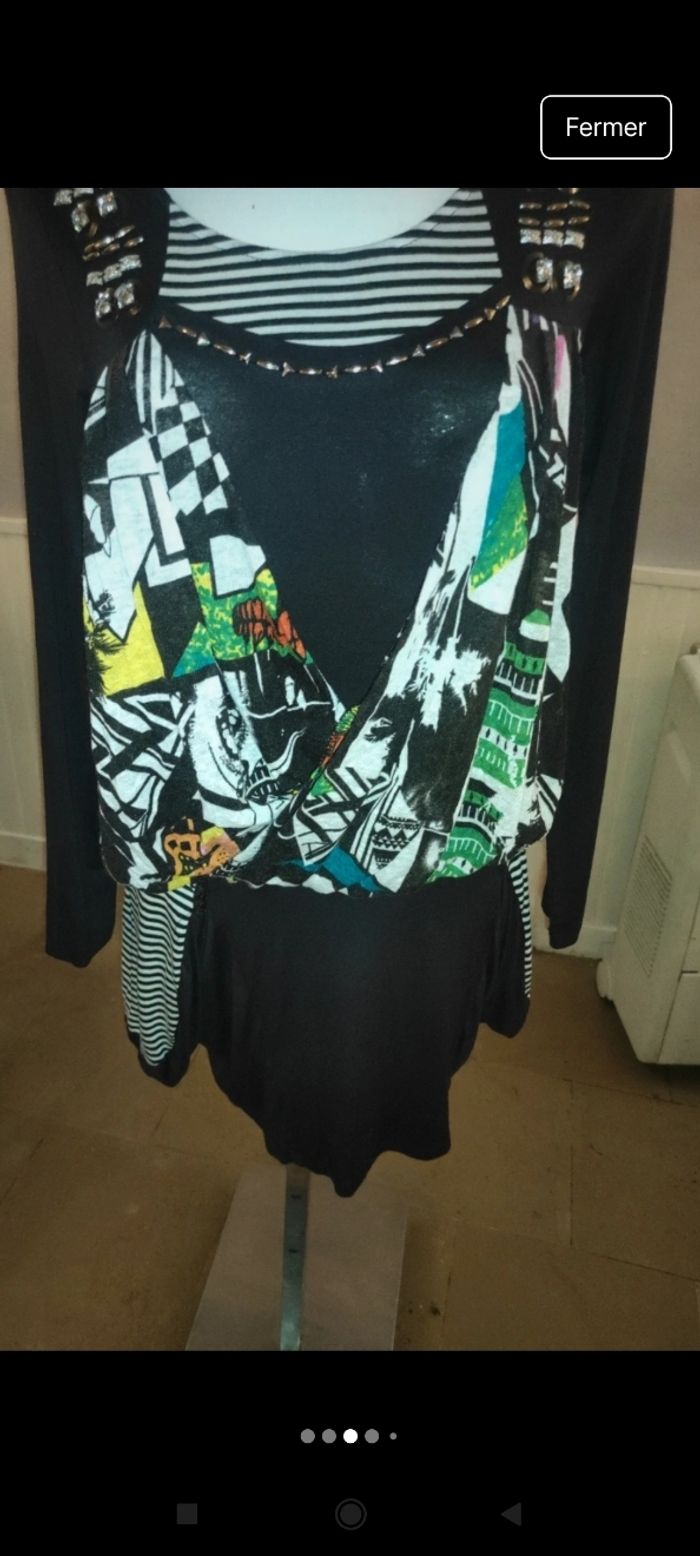 Très belle tunique longue f5 - photo numéro 3