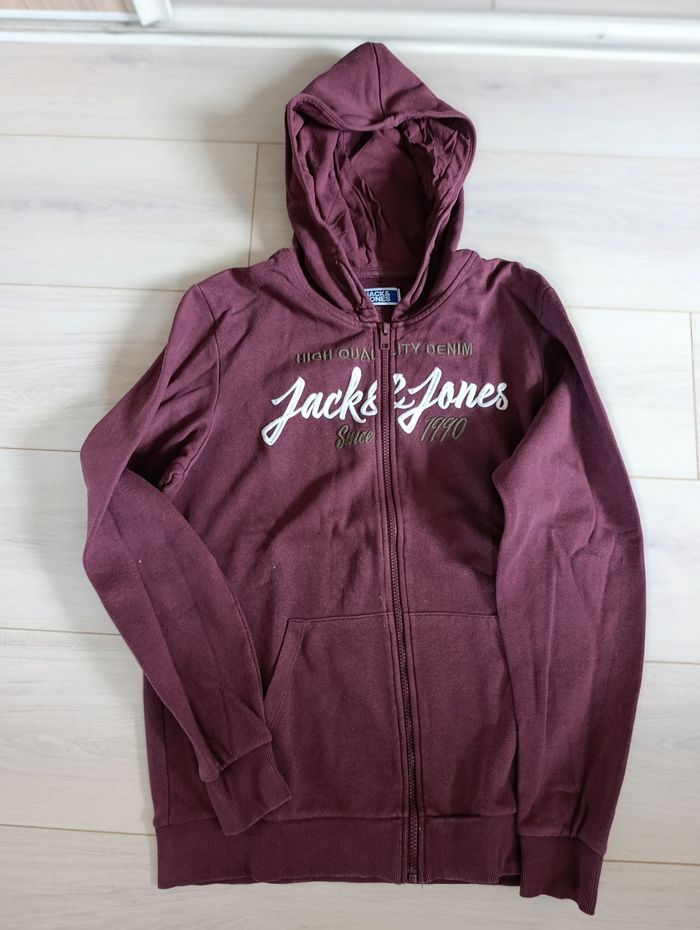 Gilet capuche Jack & Jones garçon taille S