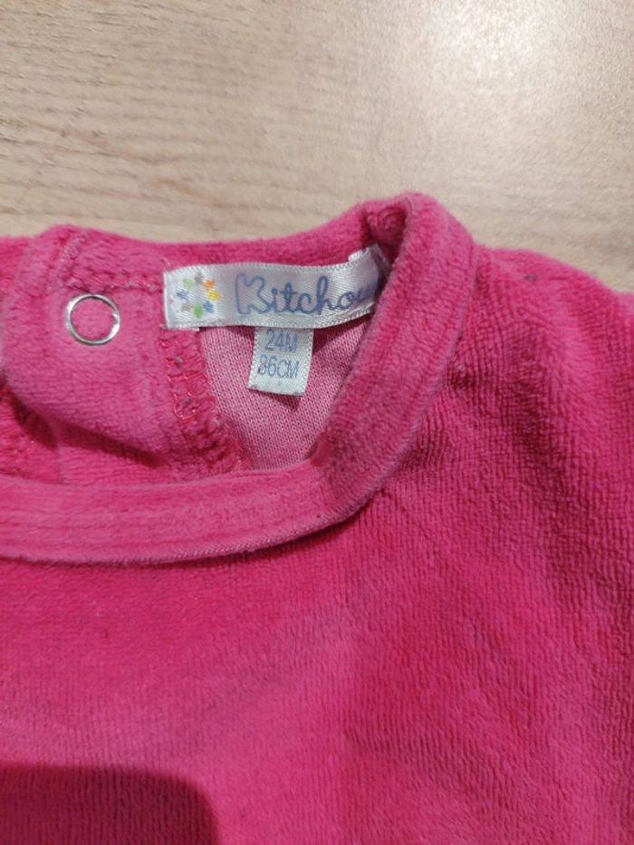 Pyjama velours 2 ans kitchoun - photo numéro 2