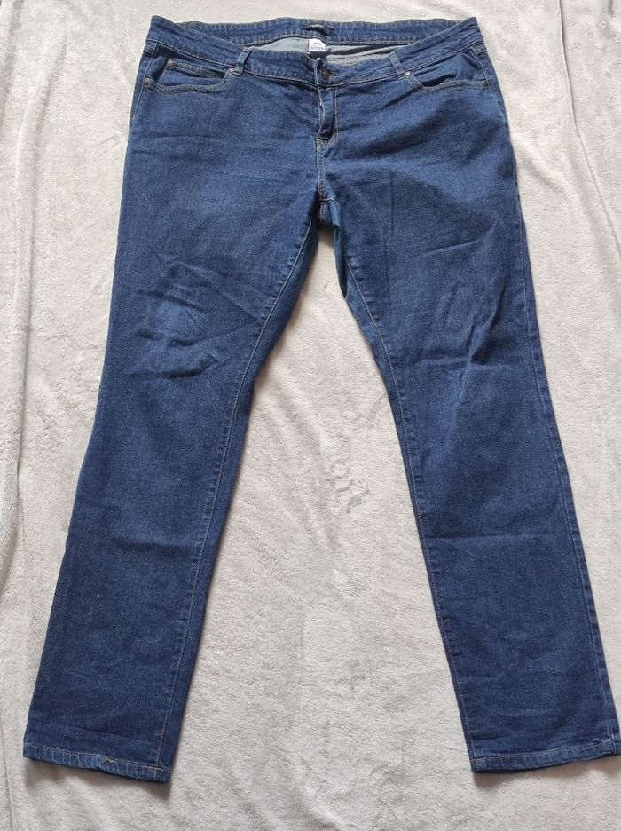 Pantalon jean droit taille 48 - photo numéro 2