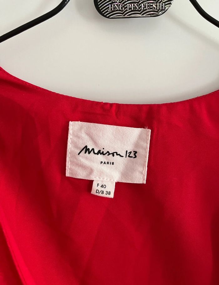 Robe en soie jacquard Carly Maison 123 - photo numéro 6