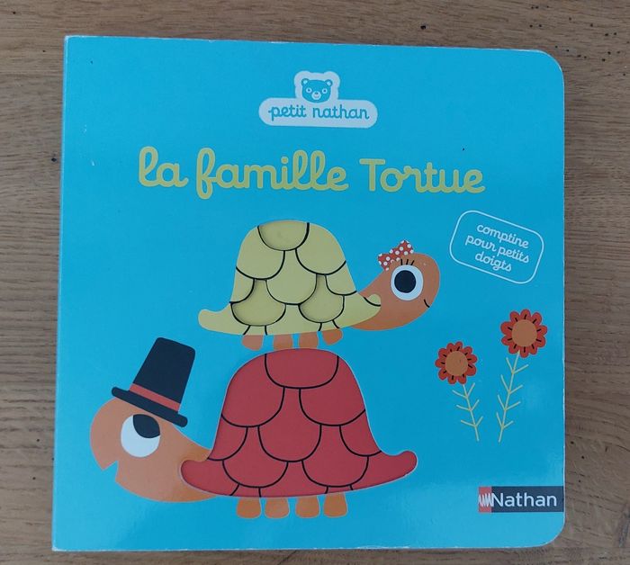 La famille tortue ~ comptine pour petits doigts - photo numéro 1