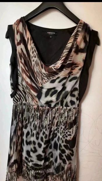 Robe femme imprime leopard