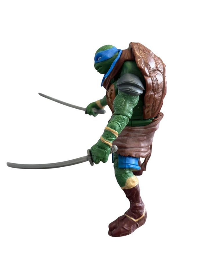 Figurine Teenage Mutant Ninja Turtles Leonardo Combat Warrior Playmates Toys 2014 - photo numéro 4