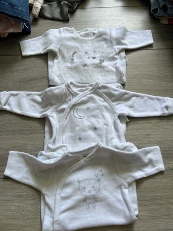 3 pyjamas blanc
