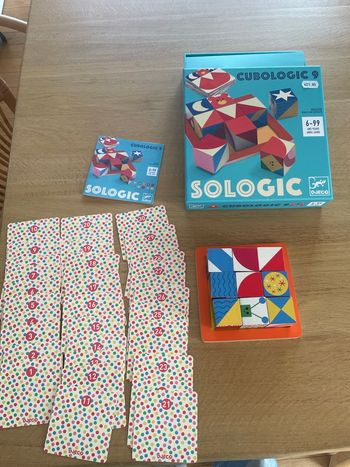 Jeu cubilogic sologic djeco 
