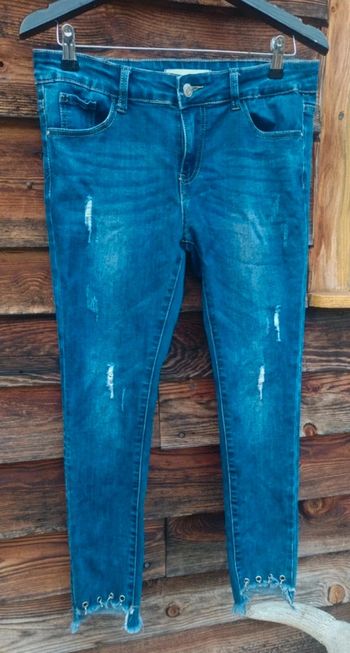 Pantalon jean denim femme