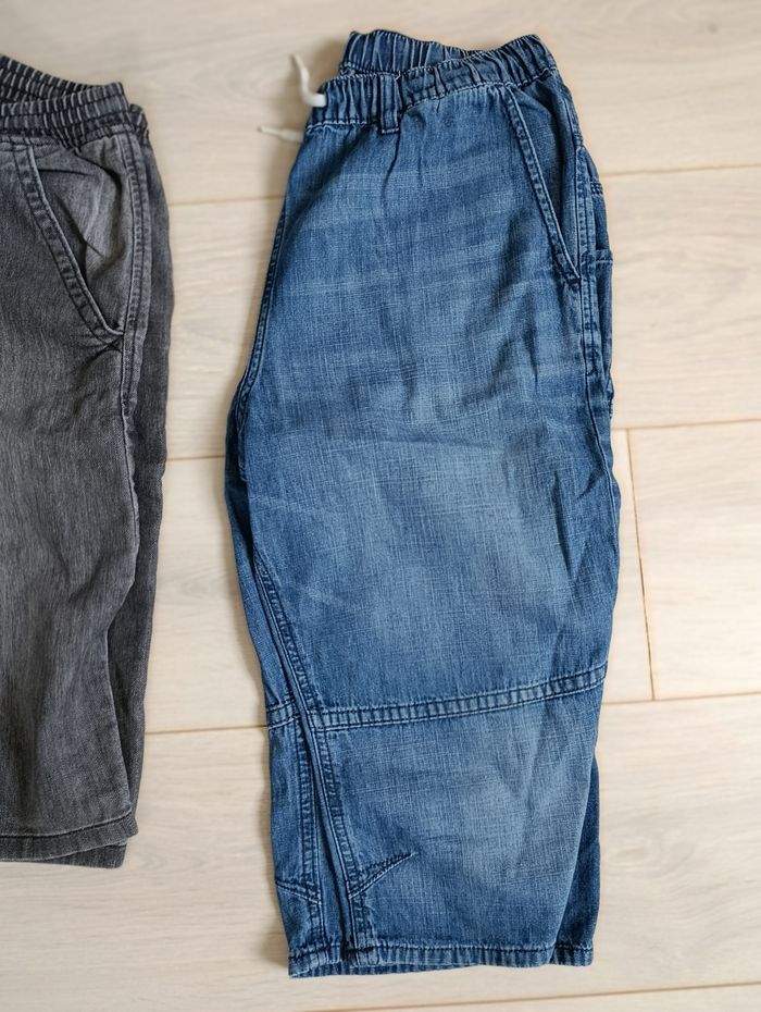 Lot de 4 bermudas en jean garçon taille 14 ans - photo numéro 5