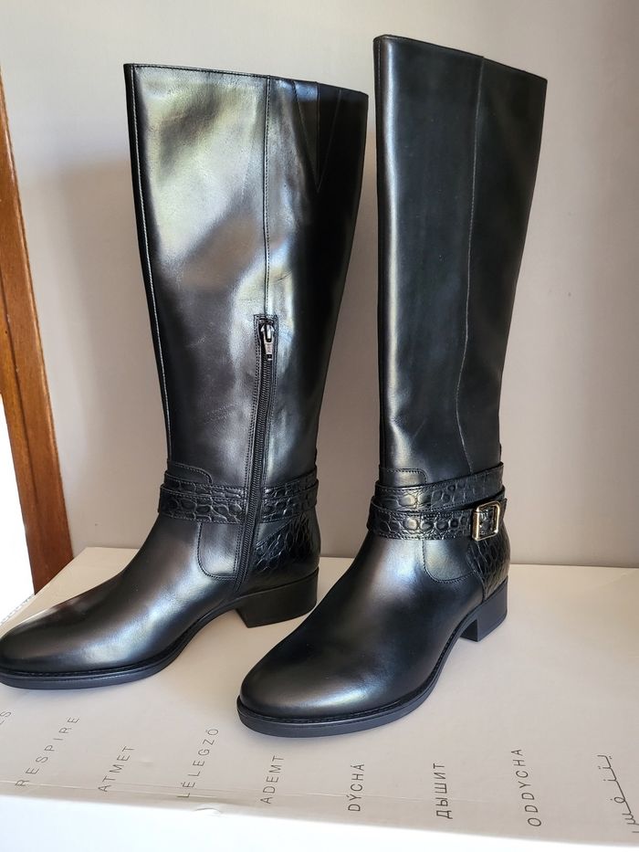 Paire de bottes cuir Geox - photo numéro 6