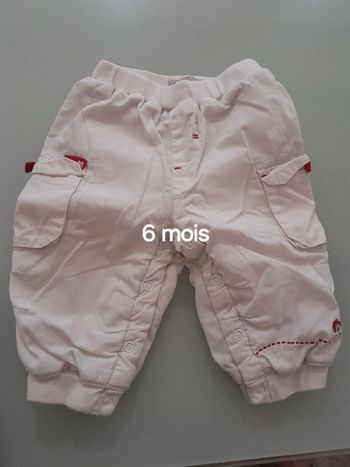 Jogging blanc 6 mois