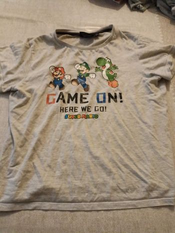 T-shirt super mario