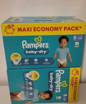 Couche pampers taille 5