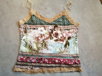 Débardeur multicolore Taille unique